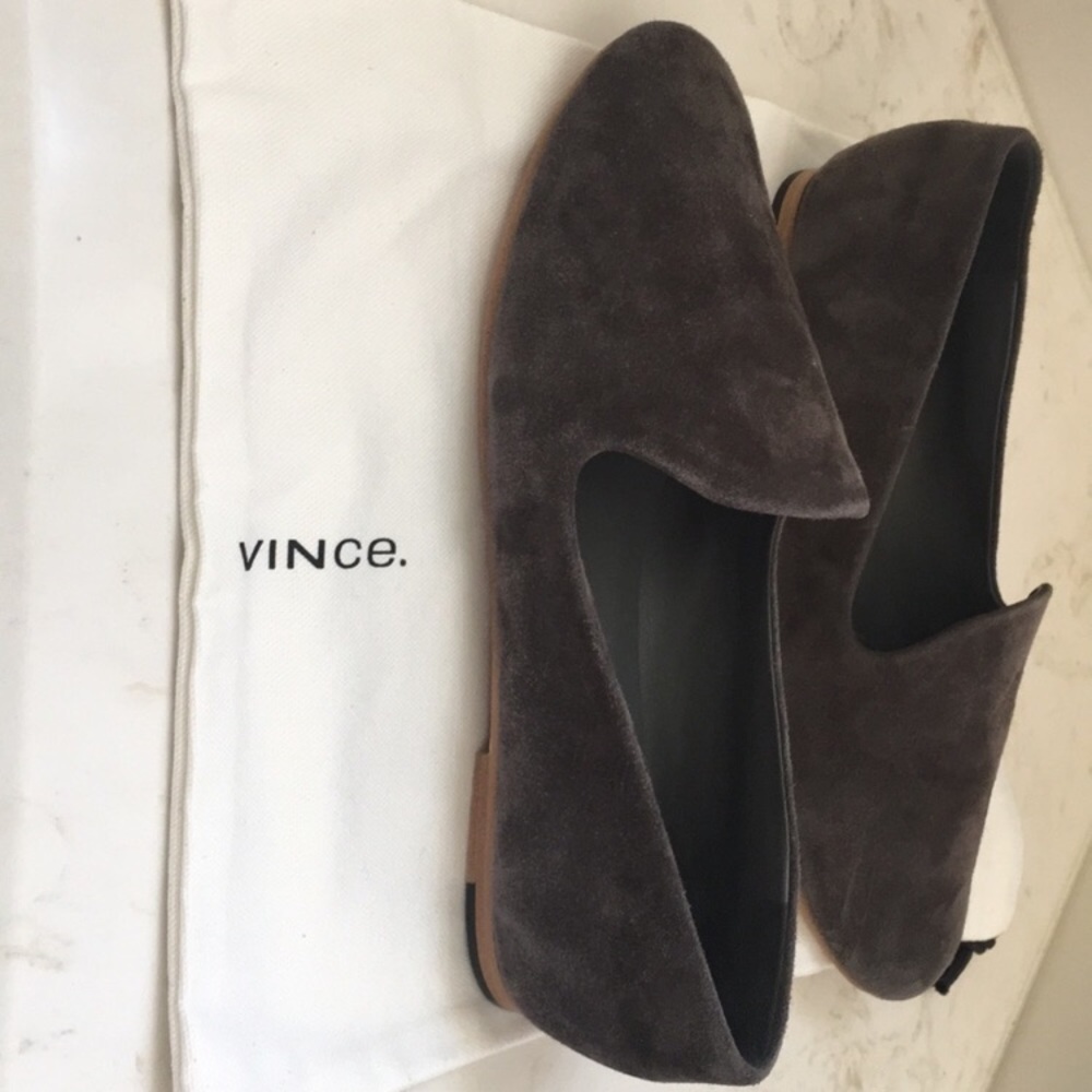 Vince gray suede flats - Picture 3 of 6